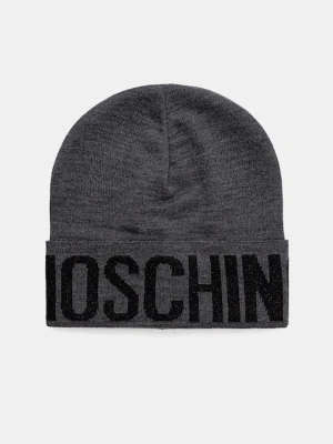Moschino czapka z wełną