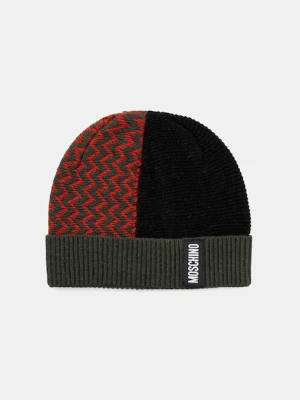Moschino czapka z wełną
