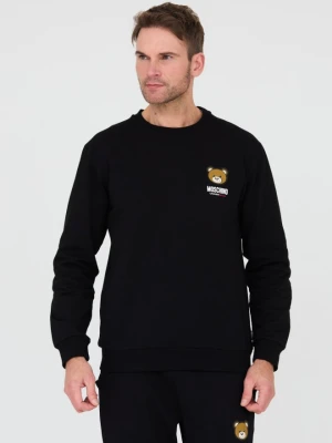 MOSCHINO Czarna męska bluza, Rozmiar M