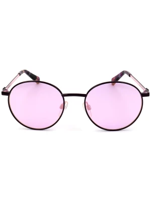 Moschino Damskie okulary przeciwsłoneczne w kolorze czarno-jasnoróżowym rozmiar: 50