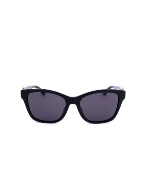 Moschino Damskie okulary przeciwsłoneczne w kolorze granatowo-czarnym rozmiar: 55