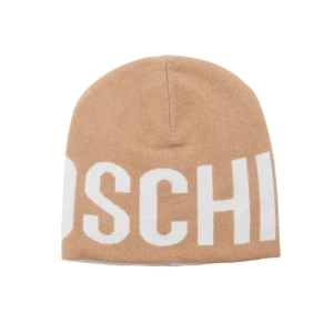 Moschino Dwustronna czapka | z dodatkiem wełny i kaszmiru
