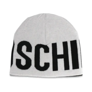 Moschino Dwustronna czapka | z dodatkiem wełny i kaszmiru
