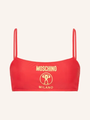Moschino Góra Od Bikini Bustier rot