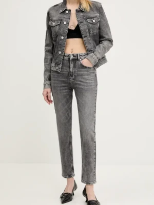 Moschino Jeans jeansy damskie kolor szary 0319 3219