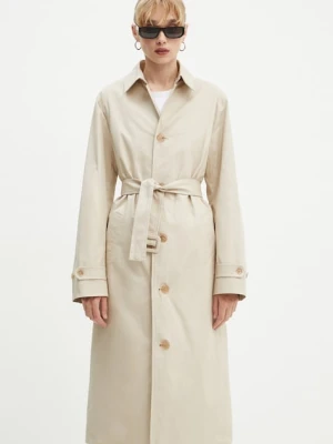 Moschino Jeans płaszcz bawełniany