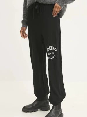 Moschino Jeans spodnie dresowe wełniane