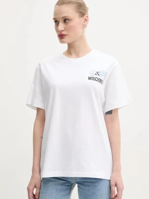 Moschino Jeans t-shirt bawełniany