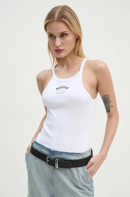 Moschino Jeans top damski kolor biały J0803 8734