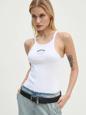 Moschino Jeans top damski kolor biały J0803 8734