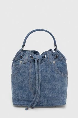 Moschino Jeans torebka kolor niebieski