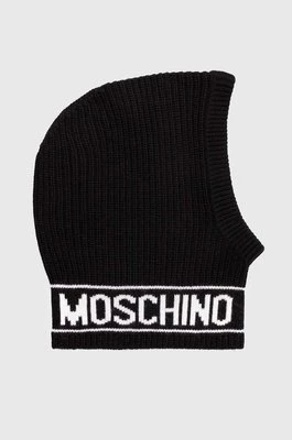 Moschino kominiarka wełniana kolor czarny M3136 65414