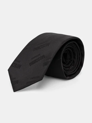 Moschino krawat czarny