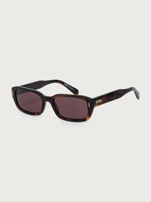 Moschino okulary przeciwsłoneczne brązowy