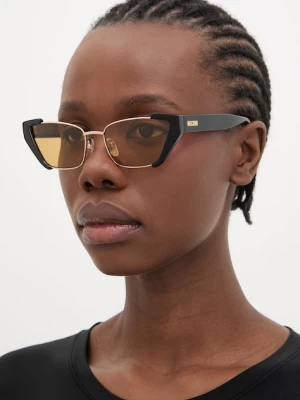 Moschino okulary przeciwsłoneczne kocie oczy damskie