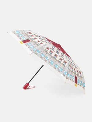 Moschino parasol automatyczny beżowy