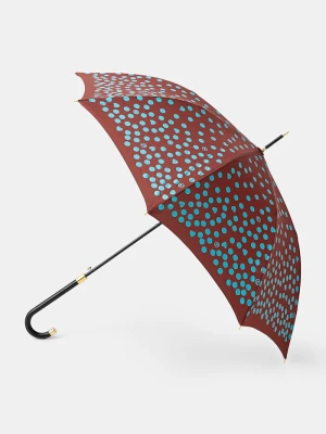 Moschino parasol damski brązowy