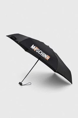 Moschino parasol dziecięcy kolor czarny 8550