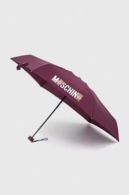 Moschino parasol dziecięcy kolor fioletowy 8550