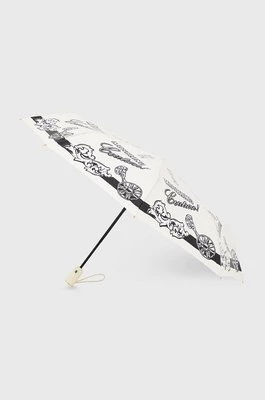 Moschino parasol kolor beżowy 8947