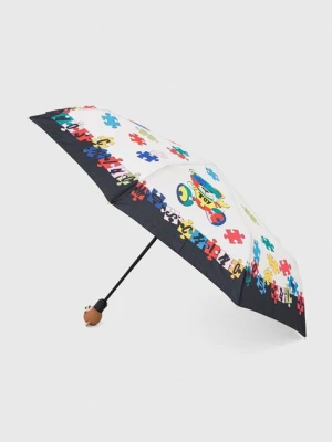 Moschino parasol kolor beżowy 8057