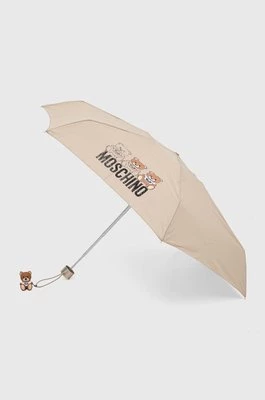 Moschino parasol kolor beżowy 8061 SUPERMINIA