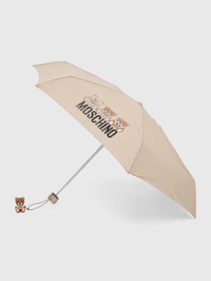 Moschino parasol kolor beżowy 8061 SUPERMINIA