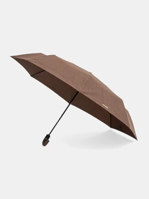 Moschino parasol kolor brązowy 8509 TOPLESSA