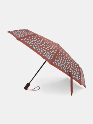 Moschino parasol kolor brązowy 8939