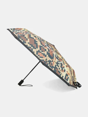 Moschino parasol kolor brązowy 8993