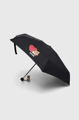 Moschino parasol kolor czarny 8188