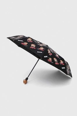 Moschino parasol kolor czarny 8340