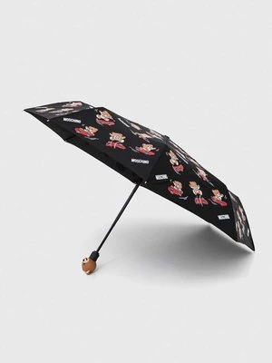 Moschino parasol kolor czarny 8340