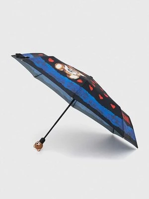 Moschino parasol kolor czarny 8377