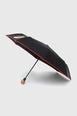 Moschino parasol kolor czarny 8431