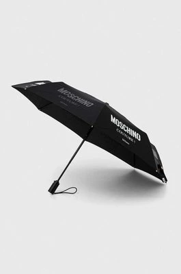 Moschino parasol kolor czarny 8870 OPENCLOSEJ