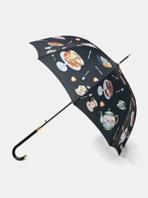 Moschino parasol kolor czarny 8953