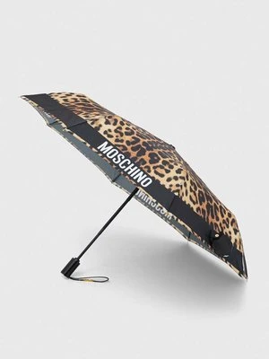 Moschino parasol kolor czarny 8980