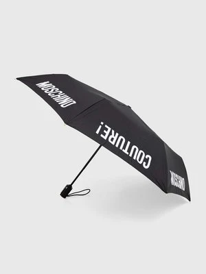 Moschino parasol kolor czarny 8983