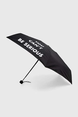 Moschino parasol kolor czarny 8985