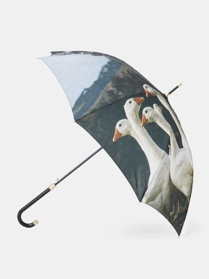 Moschino parasol kolor czarny 9085