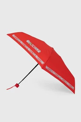 Moschino Parasol kolor czerwony 8123