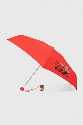 Moschino parasol kolor czerwony 8061 SUPERMINIA