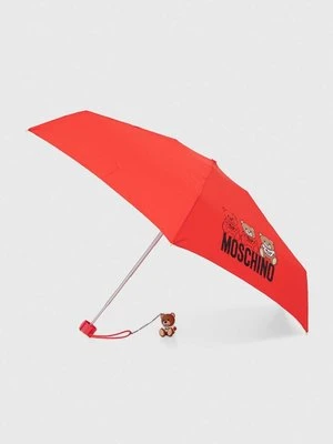 Moschino parasol kolor czerwony 8061 SUPERMINIA