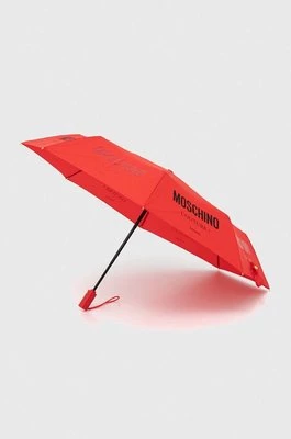 Moschino parasol kolor czerwony 8870 OPENCLOSEJ