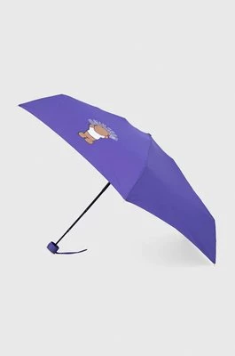 Moschino parasol kolor fioletowy 8351 SUPERMINIA