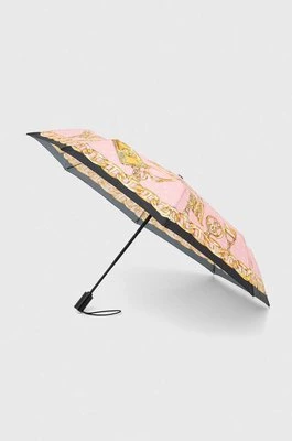 Moschino parasol kolor różowy 8410