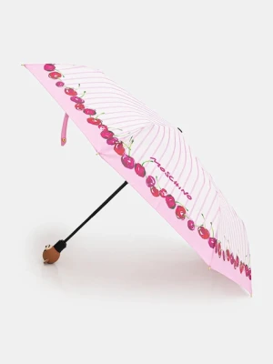Moschino parasol kolor różowy 8712