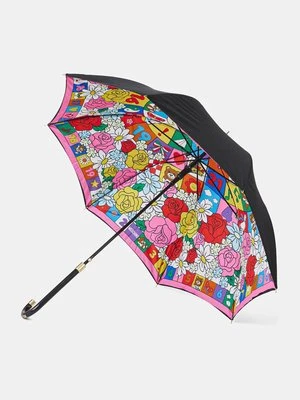 Moschino parasol kolor różowy 8927