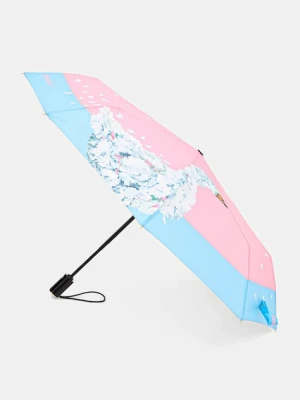 Moschino parasol kolor różowy 9030